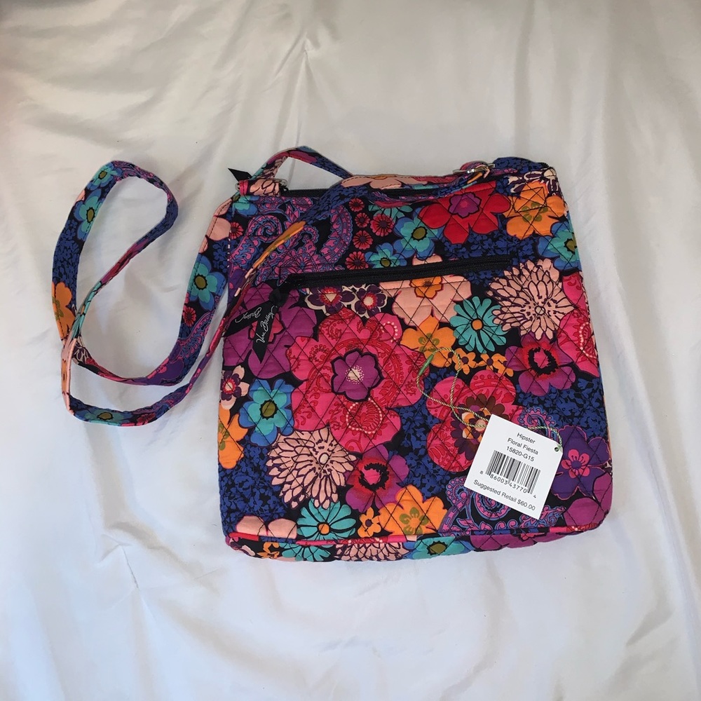 Vera Bradley Crossbody “Hipster Floral Fiesta”